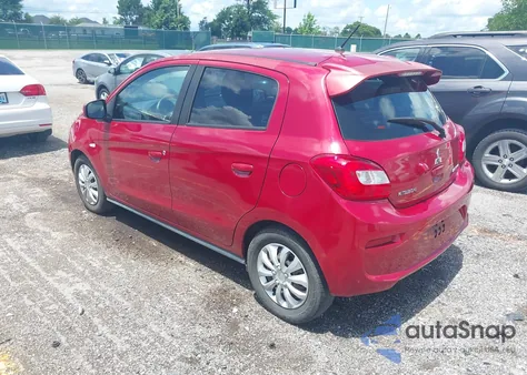 2018 Mitsubishi Mirage Es z USA, uszkodzony, nr VIN ML32A3HJ7JH009787